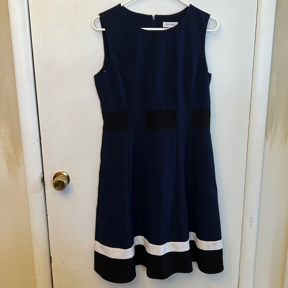 Calvin Klein Dresses & Skirts - Calvin Klein Women’s Sleeveless Dress Blue Size 8